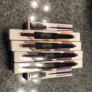 Laura geller  2 eye liners 4 cream eye shadows